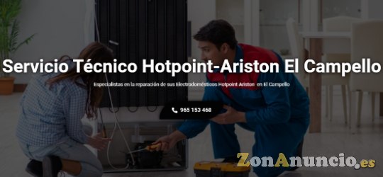 Servicio Técnico Hotpoint-Ariston El Campello 965217105